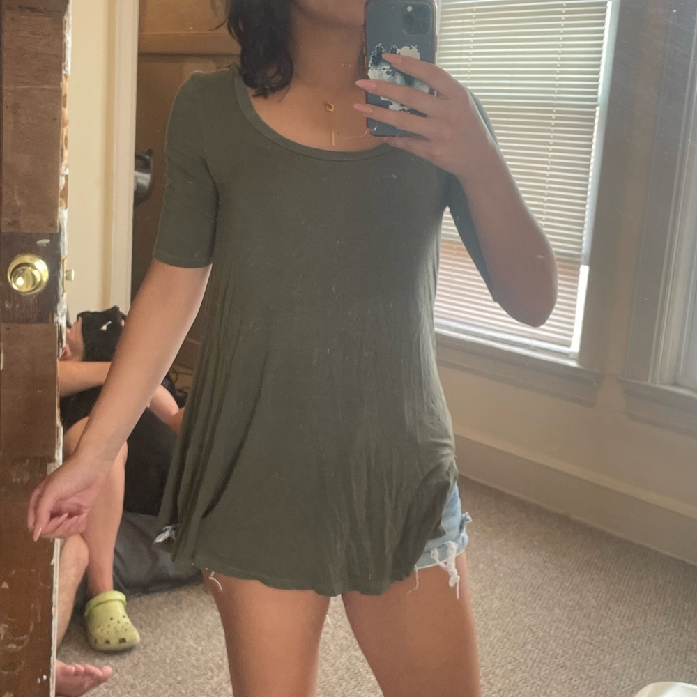 Army Green Soft and Sexy Tshirt